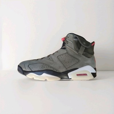Nike Air Jordan 6 VI Travis Scott Cactus Jack, Größe EU 46 US 12 NEU