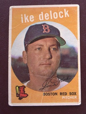 1959 Topps Ike Delock (Boston Red Sox) #437 G/VG