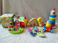 Baby Spielzeug Paket Ravensburger Eichhorn Holz Stoff Konvolut Sammlung Kinder