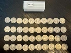 Lot of 40 Washington Quarters 1942-64 90% Silver
