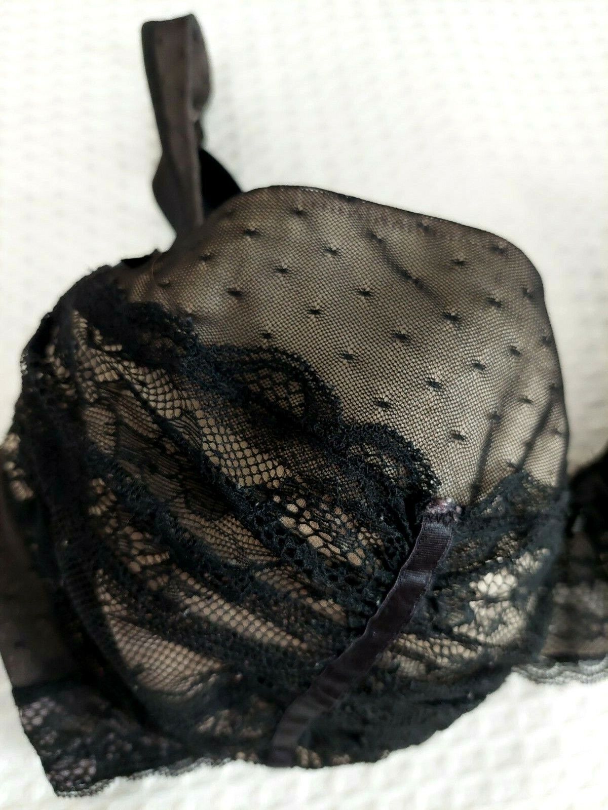 Debenhams Gorgeous Black Nude Underwired Ruched L… - image 3