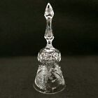 Vintage Crystal Glass Dinner Bell Icicle Handle