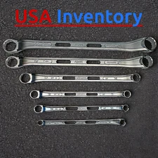 Asahi LOFS601 LIGHTOOL 6 Piece Offset Wrench Set 8x10 - 22x24 mm Made in Japan