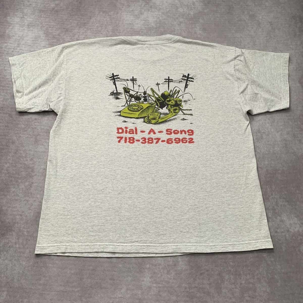 90's They Might Be Giants USA製 バンT XL vintage 90s THEY MIGHT BE GIANTS FLOOD NORTH AMERICA TOUR 1990 t