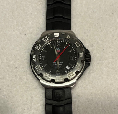 TAG HEUER FORMULA 1 HERREN UHR WAC1111 VINTAGE 42MM STAHL VINTAGE Black