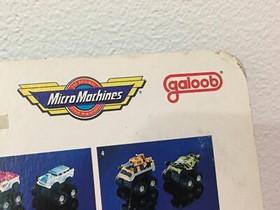 Vintage 1990 GALOOB MICRO MACHINES 7402 Crankers Collection #1 Truck NEW SEALED 