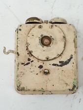 Antique Painted Phone Metal Shell On For Parts Or Restoration