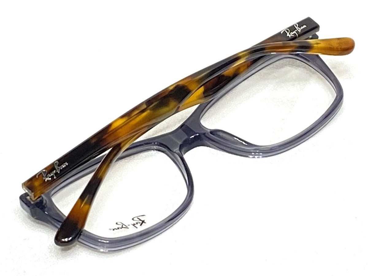 Ray-Ban RB5228 5629 Eyeglasses Opal Grey Square Frame 53mm Women’s NEW Ray Ban RB5228 5629 Womens Opal Grey Square Modern  main image 2