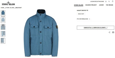 STONE ISLAND DAVID-TC JACKE