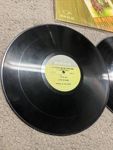RARE 1968 Dan Frontier & Wagon Train LP 2x Vinyl Album Bowmar Companion Records - Picture 2 of 20