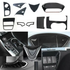 Interior Accessories Cover Trim 10PCS For Acura TLX 2015-2020 Carbon fiber Style