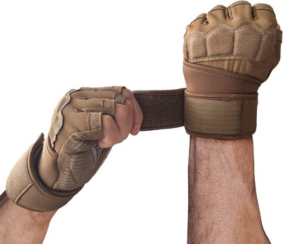 Mens Workout Gloves for Weight Lifting - Exercise Gloves for Men Women With Wris