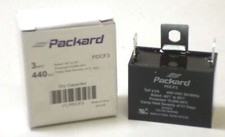 Packard PDCF3 HVAC Dry Motor Run Capacitor. 3 MFD/UF 440 Volts