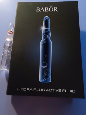 Babor 1 Ampulle Hydra Plus Active Fluid Hyaluronsäure Pröbchen Luxusprobe Sample