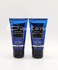 Bath  Body Works Ocean Men's Collection Body Cream Travel Size 2.5 oz Set of 2