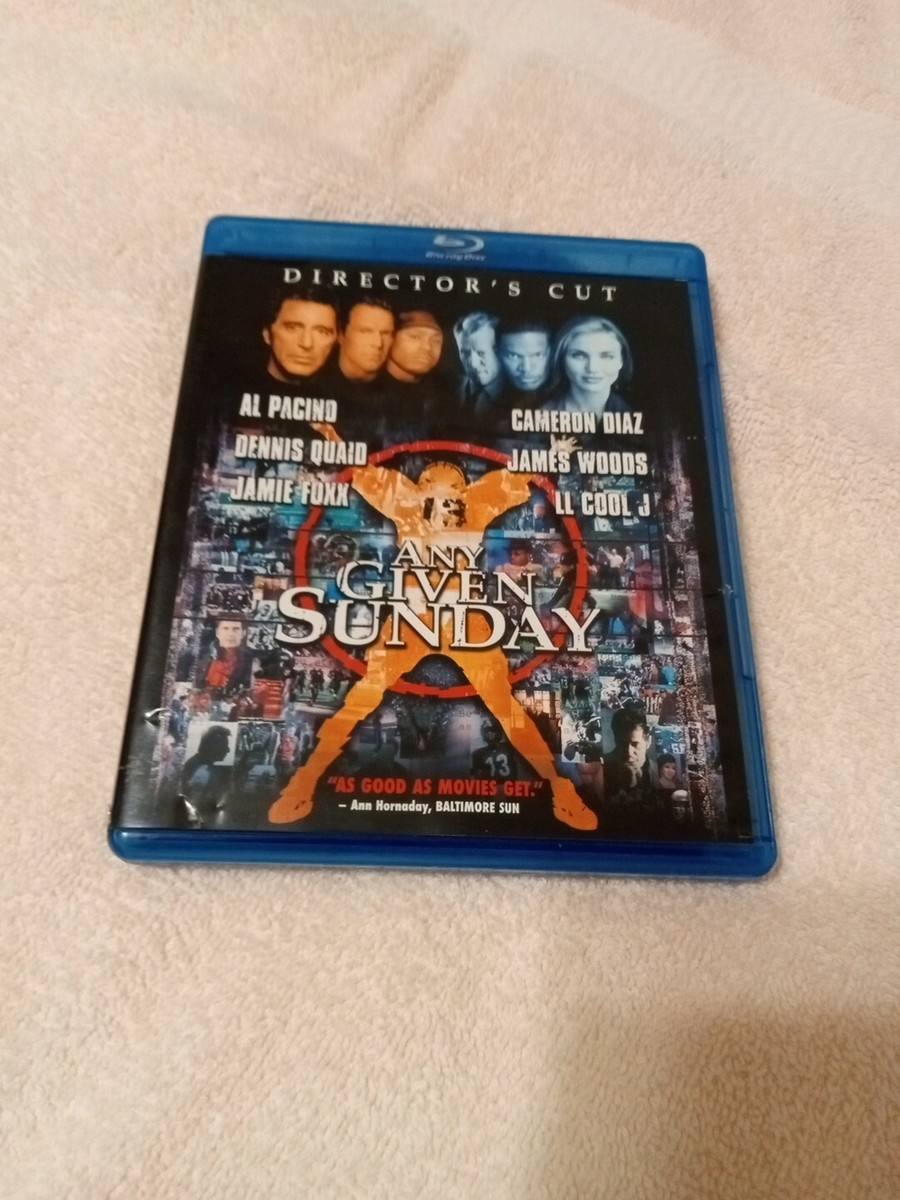 Any Given Sunday 2009 Blu Ray Disc Football Movie Oliver Stone Al Pacino