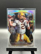 Tanner Morgan #11 2022 Bowman University Chrome Refractor 1st - Golden Gophers