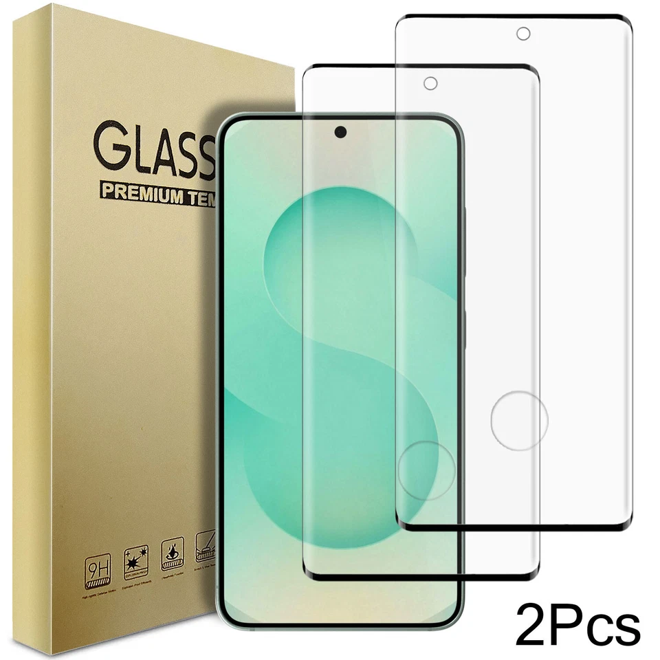 For Samsung Galaxy S25 Plus/Ultra Case Flip Wallet Leather Cover Tempered Glass - Image 2 of 4