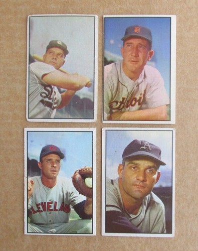 Vic Wertz #2 1953 Bowman Color card