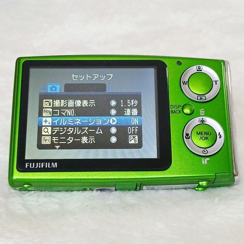 FUJIFILM FinePix Z10fd Green Digital Camera 7.2MP 3x Optical Zoom From Japan - Picture 2 of 18