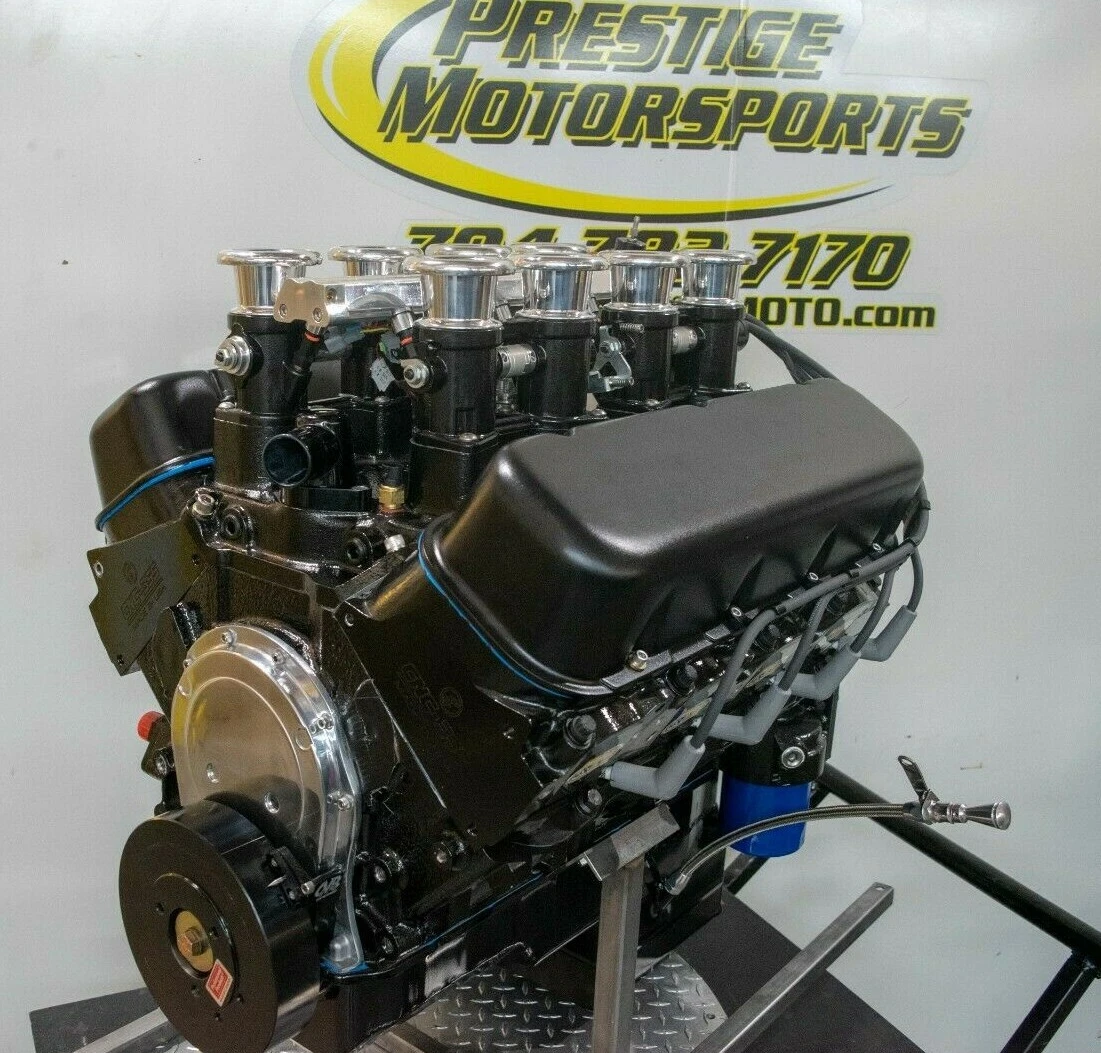454 Big Block Chevy TurnKey Crate Engine With 550 HP, 40 OFF