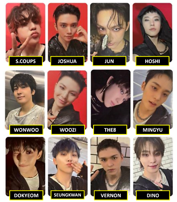 SEVENTEEN HAPPY BURSTDAY ALBUM KIT ver. PHOTOCARD PC | eBay