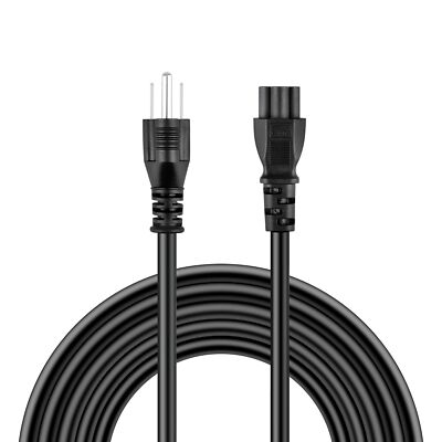5ft UL AC Power Cord Cable For HP Z24n G2 24'' Narrow Bezel Computer Monitor