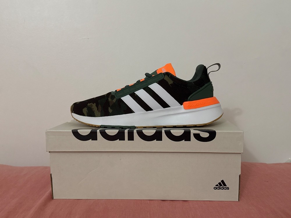 adidas shoes men 8.5 new green camo