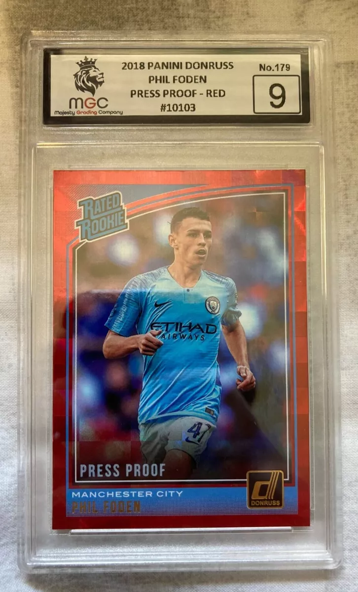 2018 Phil Foden Press Proof Red Rookie - その他