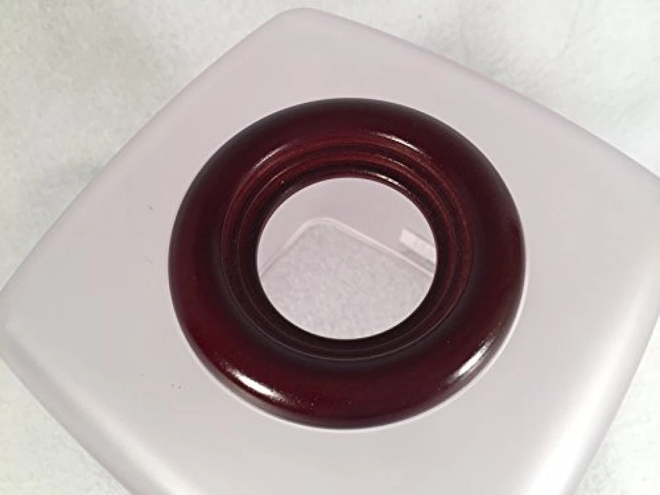 Funda caja boutique pañuelo de baño translúcido transparente espresso esmerilado Foto 2 de 3