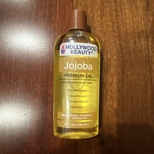  HOLLYWOOD BEAUTY Jojoba Premium Oil Hydrates  Conditions 8 fl. oz. / 236 mL