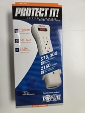 BRAND NEW IN THE BOX TRIPP-LITE SUPER 7 SURGE PROTECTOR 7 ft. CORD 7 OUTLET