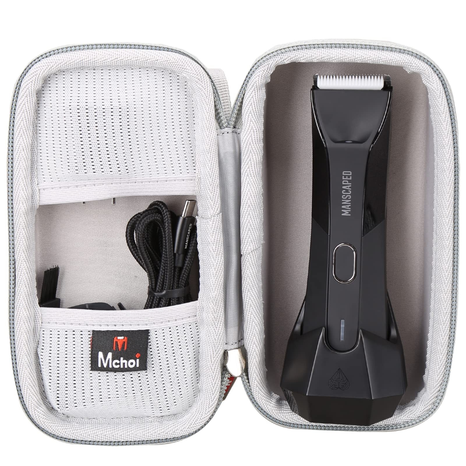 Hard Case for MANSCAPED The Lawn Mower 4.0, Waterproof & Shockproof Groin Hai...