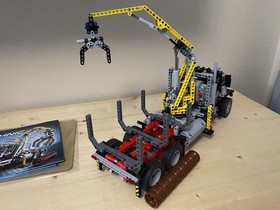 LEGO Technic 9397 Logging Truck 100% complete with instructions and box