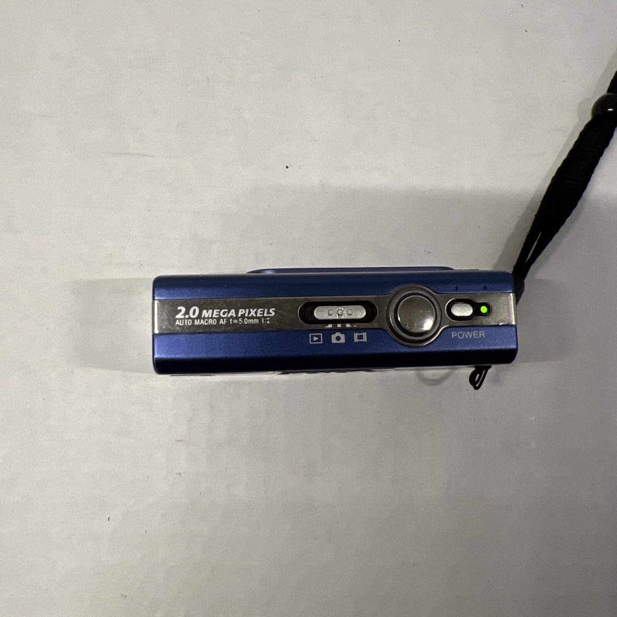 Sony Cyber-Shot U DSC-U40 Blue 2.0 MP Digital Camera - For Parts 