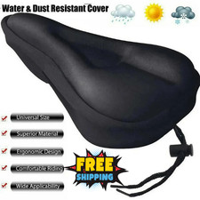Bike Seat Cover Comfort Cushion Cover Soft Padded Mountain Bicycle Saddle sports
