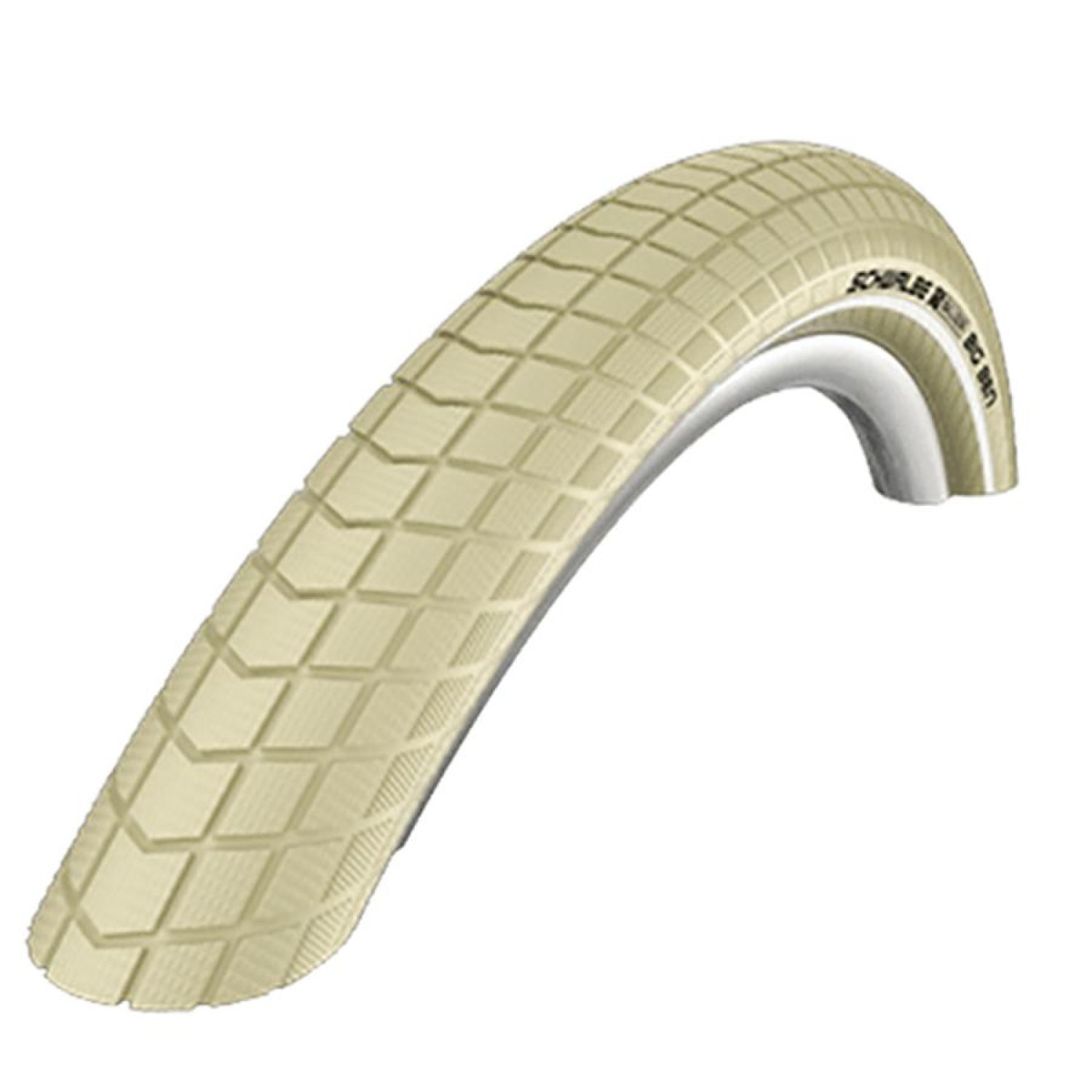 Pneu VTT urbain Schwalbe Big Ben 26x2.15 crème avec protection K-Guard