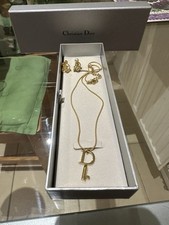 Jewellery Set Costume  Christian Dior Necklace and Earrings Vintage