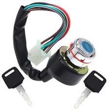 6 Wires Key Ignition Switch Replacement Parts Fit for Kazuma Meerkat 50cc