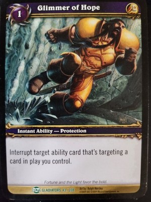 World of Warcraft TCG Blood of Gladiators *Choose Your Cards* - WoW