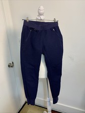 FIGS Technical Collection Joggers Womens Scrub Pants Designed XXS Navy Blue