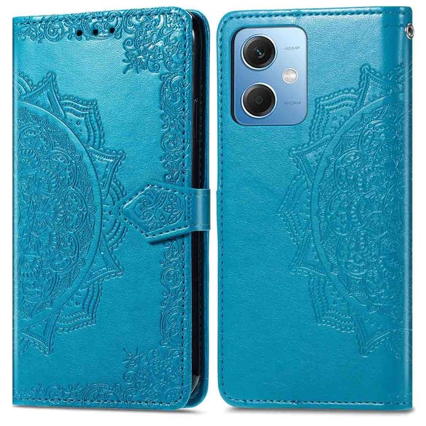 imoshion Mandala KlapphüLle Xiaomi Redmi Note 12 - TüRkis-image
