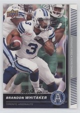 2015 Upper Deck CFL Brandon Whitaker #22 s9v
