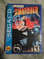 Snatcher (Sega CD, 1994) Authentic Original Disc In Aftermarket Case Tested