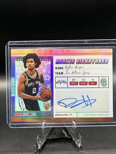 2025 Topps Signature Dylan Harper Base (RAW)
