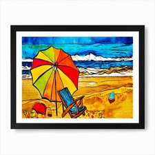 Beaches - Beach Near Me Art Print Framed Wall Art Poster Canvas Print Picture