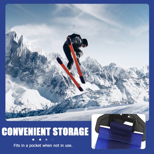Portable Snowboard Shoulder Strap Ski Fixing Belt Adjustable Snowboard Carrier - Picture 3 of 12