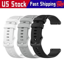 18mm20mm Samsung Soft Silicone Watch Band Divers Replacement Strap Quick Release