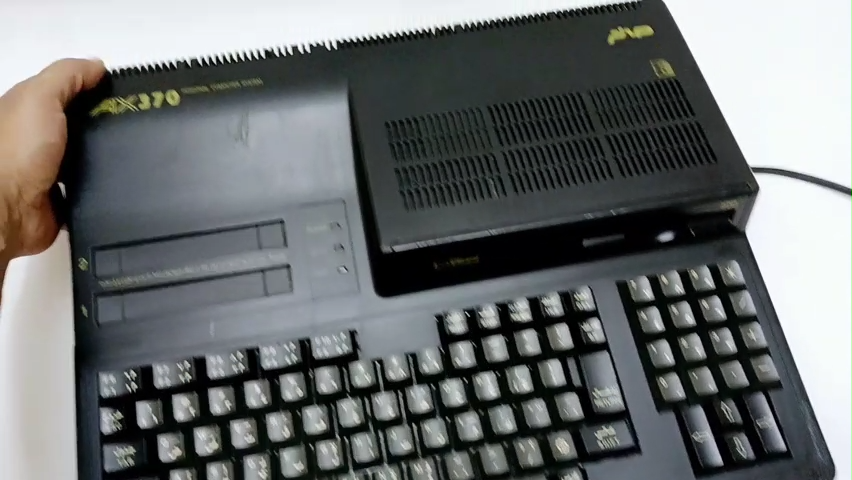 Vintage MSX AX370 Computer Al Alamiah sakhr -صخر - For parts only