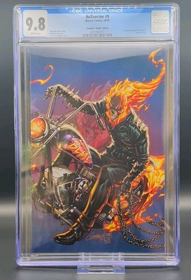 Marvel Comics Hellverine #9 CGC 9.8 J. Scott Campbell Virgin Variant 1:100